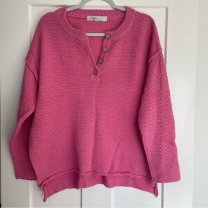 Free People Beach•Hailee Sweater Set•Pink